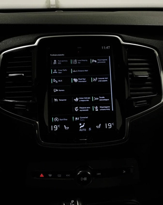 Volvo XC 90 cena 164999 przebieg: 170000, rok produkcji 2018 z Szczawnica małe 781